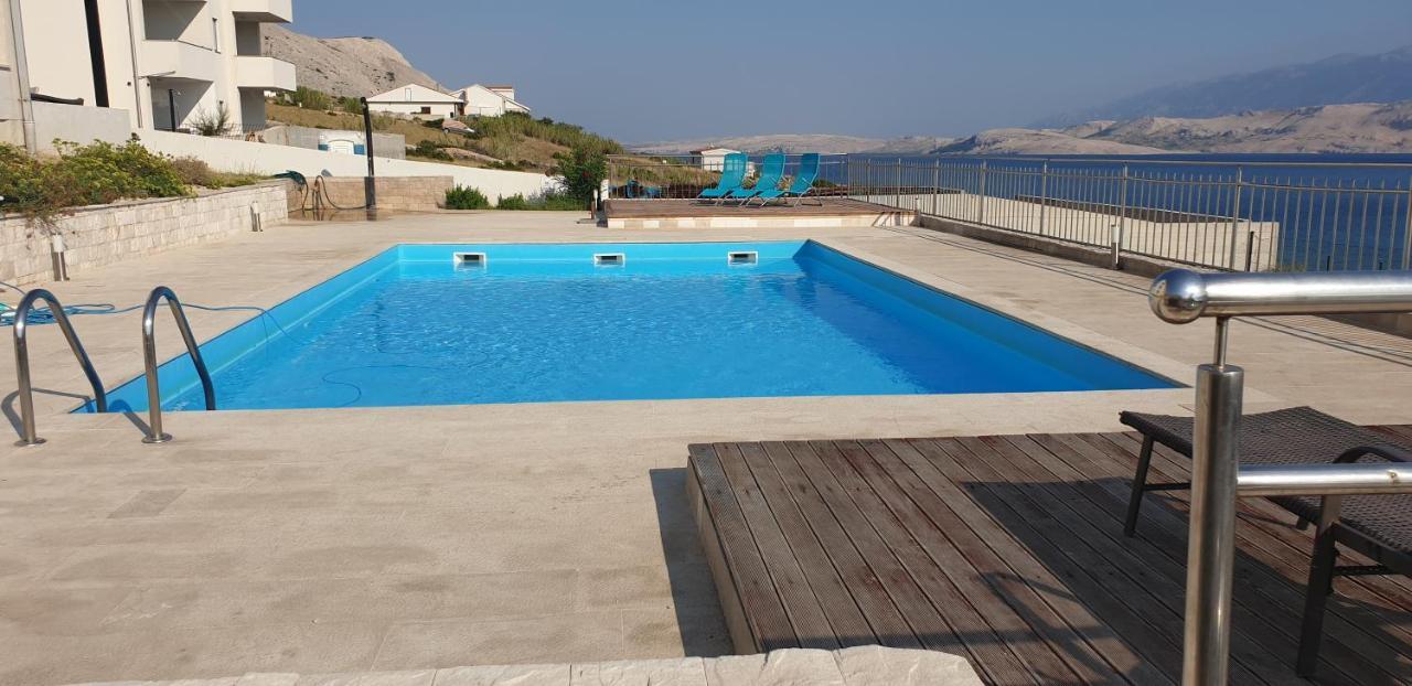 Studio Apartma Pag Blue Ocean 1 With Sea View Pag Town Esterno foto