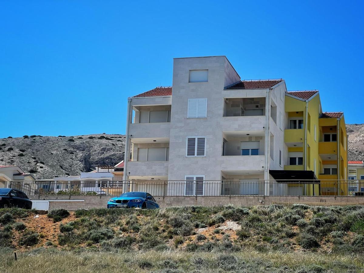 Studio Apartma Pag Blue Ocean 1 With Sea View Pag Town Esterno foto